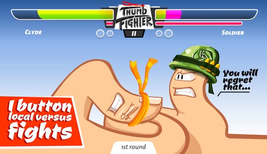 Thumb Fighter 1.6.30. Скриншот 14