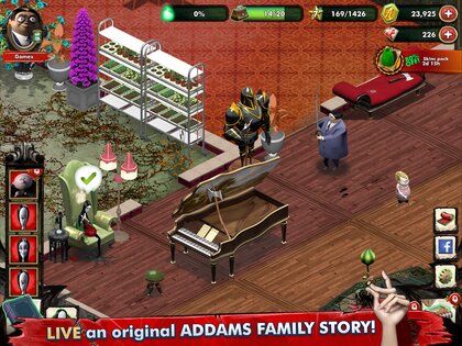 Addams Family Mystery Mansion 0.10.1. Скриншот 11