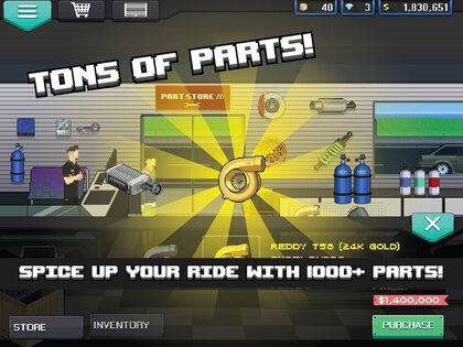 Pixel Car Racer 1.2.5. Скриншот 14