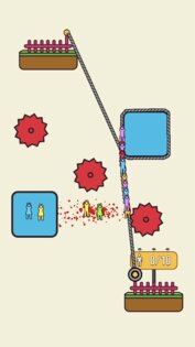 Rope Rescue! - Unique Puzzle 2.34. Скриншот 1