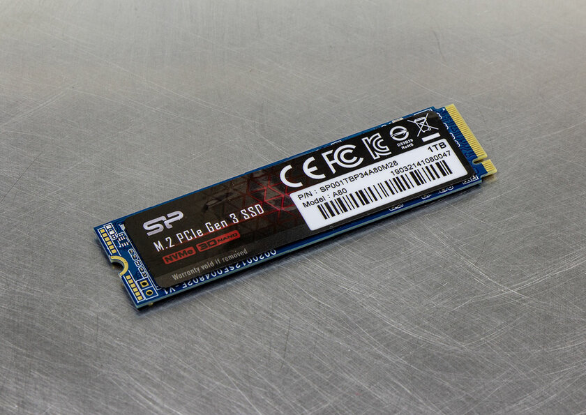 Обзор M.2 SSD Silicon Power A80: терабайт занедорого