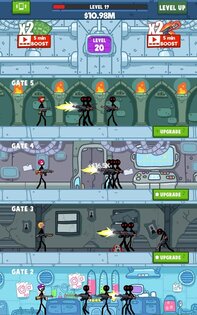 Idle Stickman 1.0.4. Скриншот 4