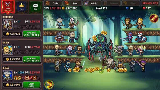Taptic Heroes 1.1.20. Скриншот 14