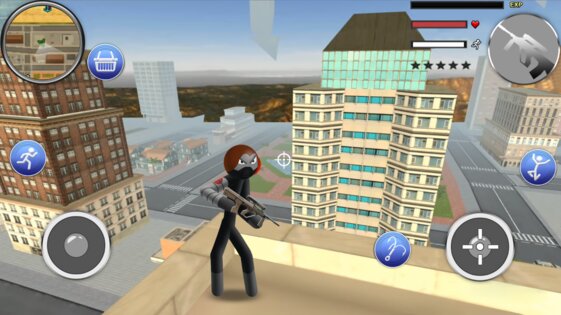 Spider Stickman Rope 1.2.28. Скриншот 5