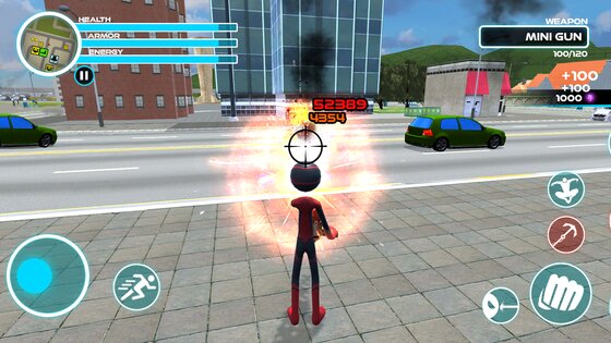 Spider Stickman Rope 2 1.6. Скриншот 3