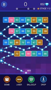 Bricks Breaker - Glow Balls 1.31.305. Скриншот 2