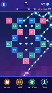 Bricks Breaker - Glow Balls 1.31.305. Скриншот 5