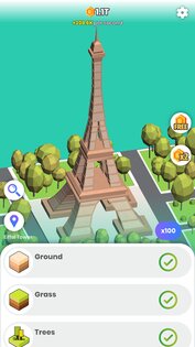 Idle Landmarks 1.1.9. Скриншот 3