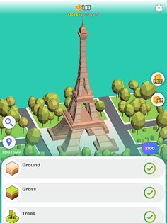 Idle Landmarks 1.1.9. Скриншот 6