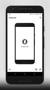 Snapmod – скриншоты с рамками 2.2.0. Скриншот 1