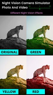 Night Vision Camera Simulator Photo and Video 1.0. Скриншот 5