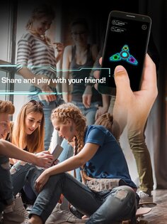 Draw Finger Spinner 1.0.14. Скриншот 8