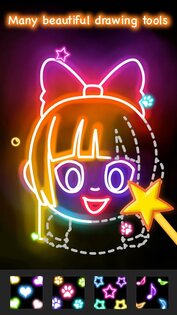 Learn to Draw Glow Cartoon 1.0.26. Скриншот 5