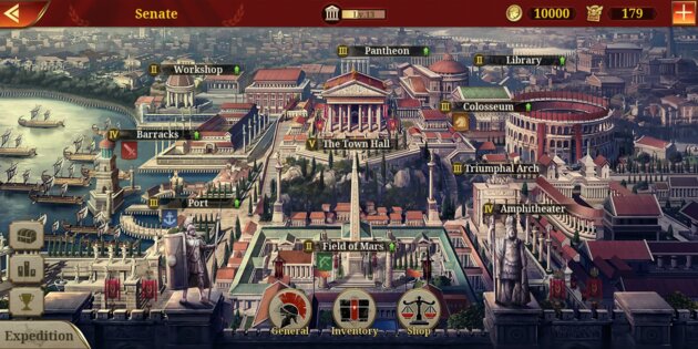 Great Conqueror: Rome 3.3.0. Скриншот 7