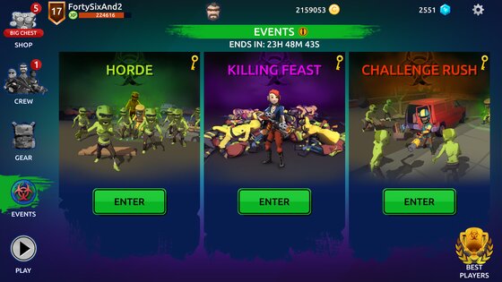 Zombie Blast Crew 2.4.0. Скриншот 11