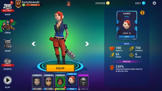 Zombie Blast Crew 2.4.0. Скриншот 18