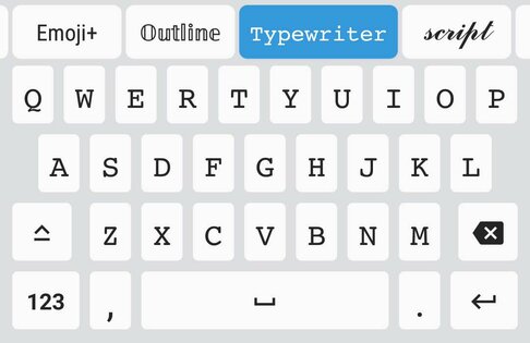 Fonts Keyboard 5.0.81.51948. Скриншот 1
