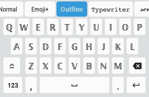 Fonts Keyboard 5.0.81.51948. Скриншот 2