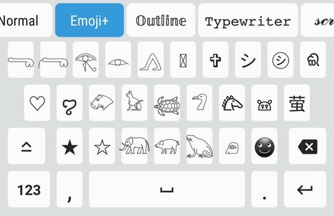 Fonts Keyboard 5.0.81.51948. Скриншот 3