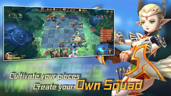 Auto Chess War 1.961. Скриншот 5