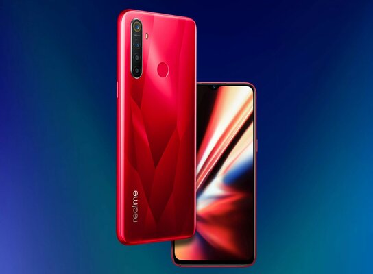 Представлен Realme 5s: квадрокамера на 48 Мп и батарея на 5000 мАч за 140 долларов