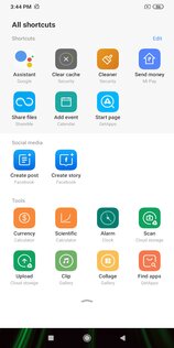 Xiaomi Лента виджетов 13.51.2. Скриншот 2