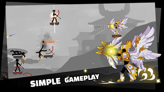 Stickfight Archer 1.72. Скриншот 1