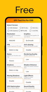 COD GFX Tool 22.1. Скриншот 4