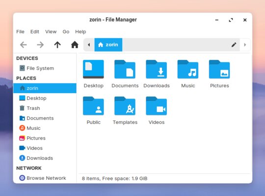 Linux-дистрибутив Zorin OS 15 Lite подходит даже для компьютеров 15-летней давности