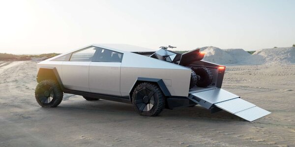 Бэтмобиль от Tesla: представлен пуленепробиваемый электрический пикап Cybertruck