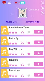 BTS Tiles 1.4.24. Скриншот 1