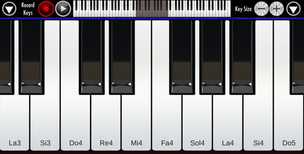 Real Piano 1.24. Скриншот 4