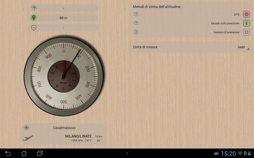 Точный высотомер 2.4.3. Скриншот 6