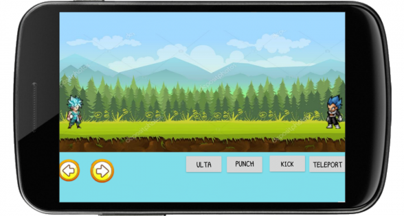 Dragon Ball Fighting Game 5.1. Скриншот 1