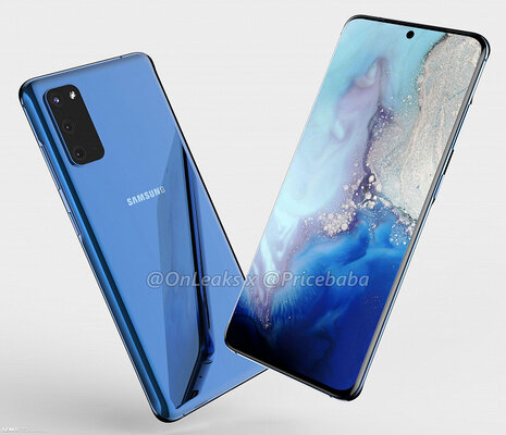 Инсайдер показал, как будет выглядеть Galaxy S11e
