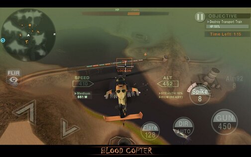 Blood Copter 0.2.6. Скриншот 4