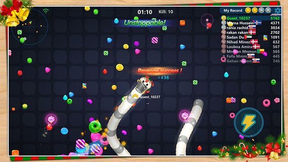 Snake Candy.io 3993.3.8.0. Скриншот 1