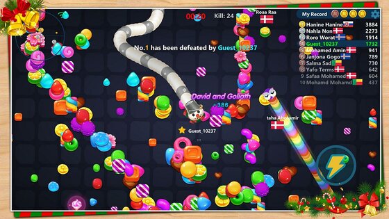Snake Candy.io 3993.3.8.0. Скриншот 2