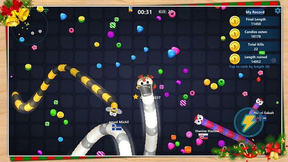 Snake Candy.io 3993.3.8.0. Скриншот 5
