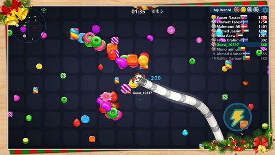 Snake Candy.io 3993.3.8.0. Скриншот 6