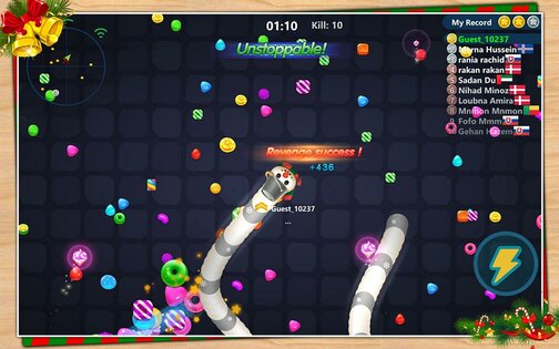Snake Candy.io 3993.3.8.0. Скриншот 13