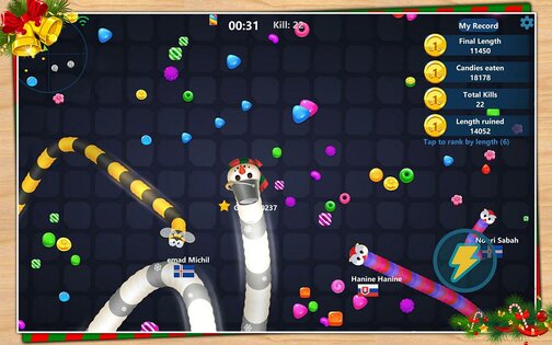 Snake Candy.io 3993.3.8.0. Скриншот 17