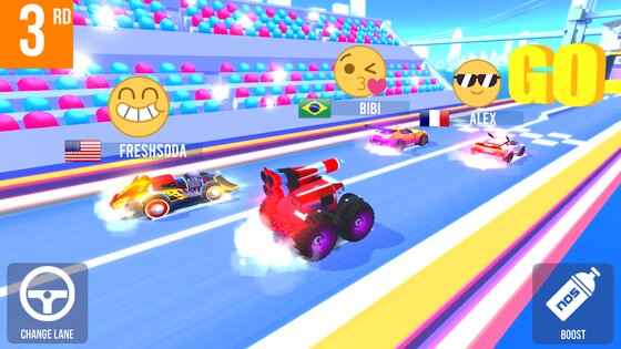SUP Multiplayer Racing 2.3.8. Скриншот 1