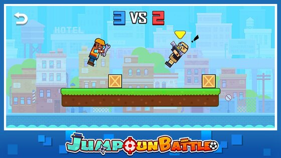 Jump Gun Battle 1.0.4. Скриншот 1