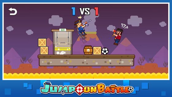 Jump Gun Battle 1.0.4. Скриншот 4