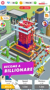 Idle Construction 3D 2.32. Скриншот 1