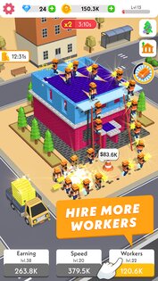Idle Construction 3D 2.32. Скриншот 3