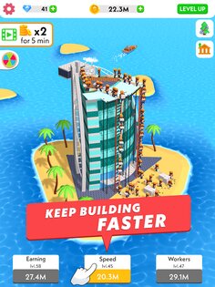 Idle Construction 3D 2.32. Скриншот 9