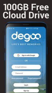 Degoo Lite 1.4.0.230831. Скриншот 1