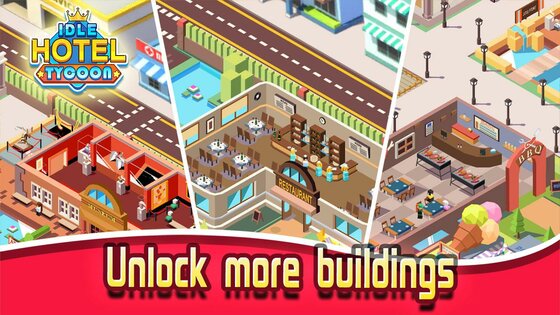 Idle Hotel Tycoon 1.4.2. Скриншот 11